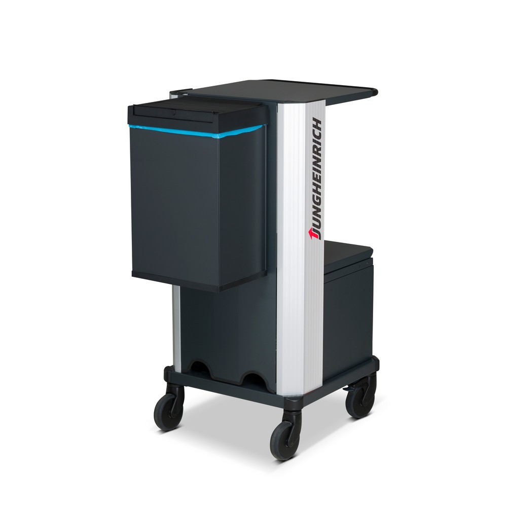 Image of  Nur zusammen mit dem mobilen Arbeitsplatz bestellbarAbfallbox für mobilen Arbeitsplatz Jungheinrich™ Abfallbox für mobilen Arbeitsplatz Jungheinrich™