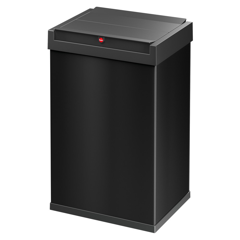 Image of Abfallbehälter mit hohem Nutzerkomfort: die Hailo Grossraum-Abfallbox Der grossvolumige Abfallsammler Hailo nimmt je nach Modell bis zu 40, 60 und 71 l Müll und Abfall auf. Mit seinem selbstschliessenden Schwingdeckel bietet er seinen Nutzern hohen Komfor
