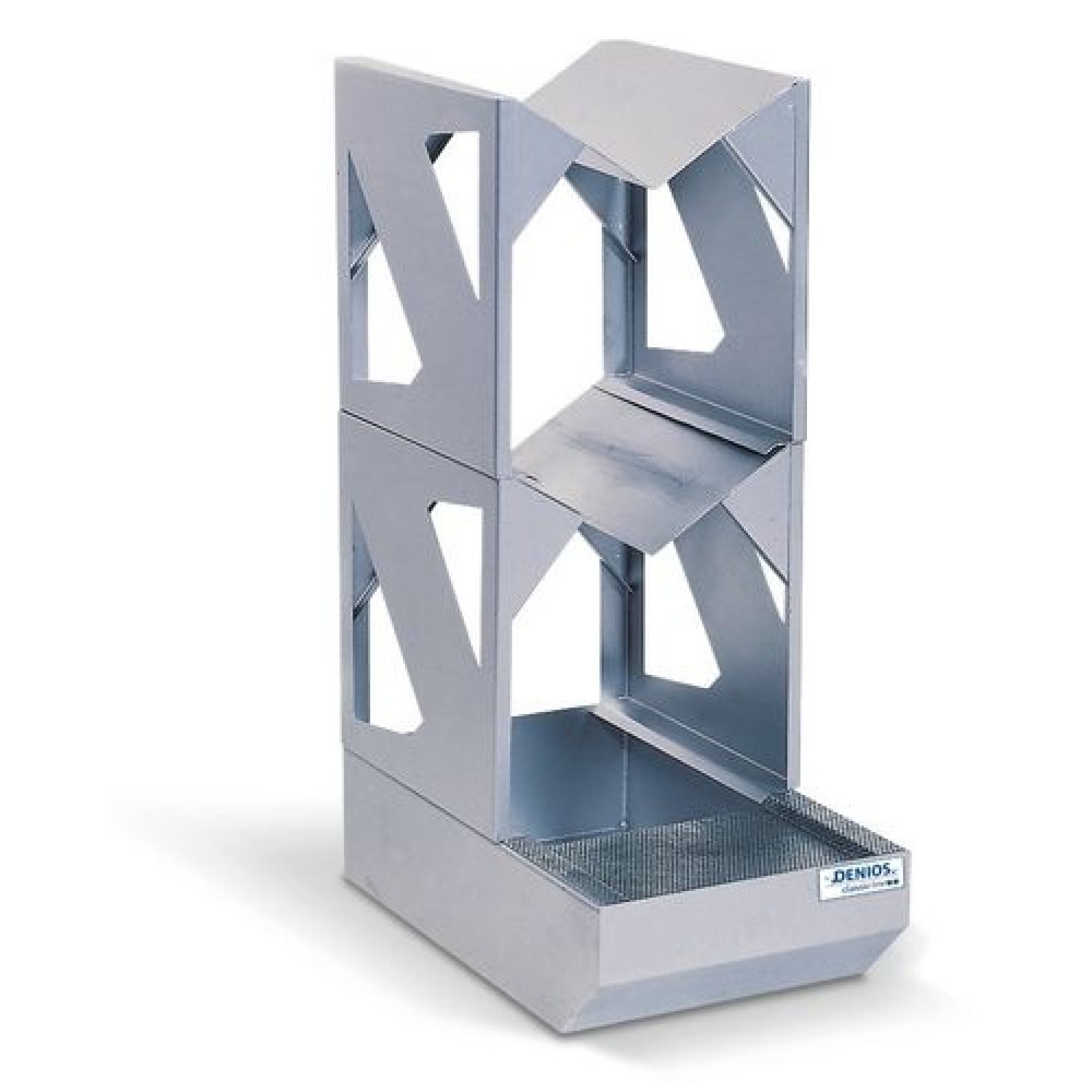 Image of  Schmal und kompaktAbfüllstation CL, für 2x 60-Liter-Fässer, inkl. Auffangwanne mit Lochblech Abfüllstation CL, für 2x 60-Liter-Fässer, inkl. Auffangwanne mit Lochblech