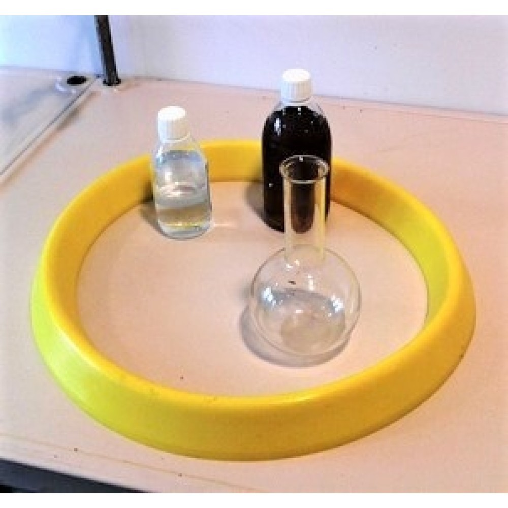 Image of Im Notfall sofort einsatzbereit: Mobile Absperrbarriere Mit der wiederverwendbaren Absperrbarriere inkl. Tragetasche schützen Sie die Kanalschächte vor flüssigen Gefahrstoffen: Öle, Lösungsmittel und andere Chemikalien gelangen dank Schutzsperre nicht in 