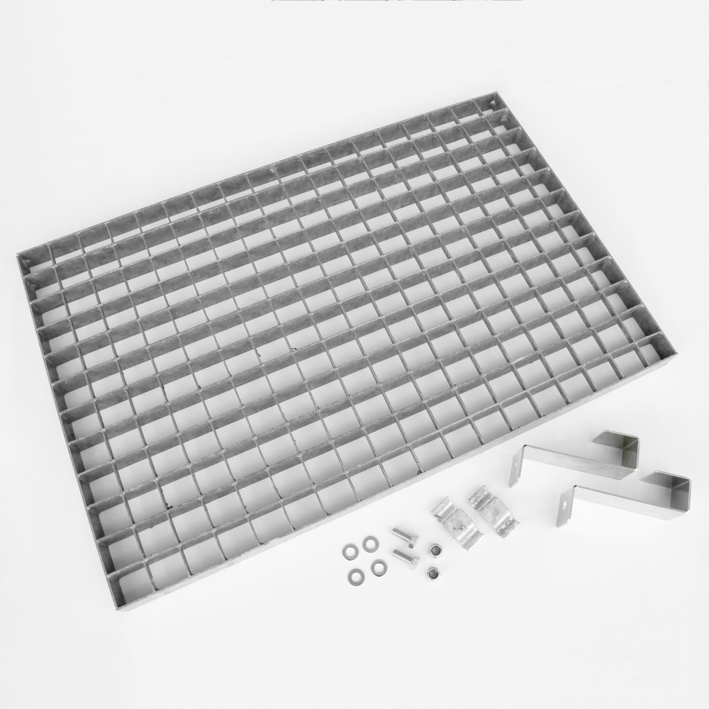 Image of Stahl, verzinktAbstreifrost für Stiefelreiniger CEMO, HxBxT 145 x 600 x 430 mm Abstreifrost für Stiefelreiniger CEMO, HxBxT 145 x 600 x 430 mm