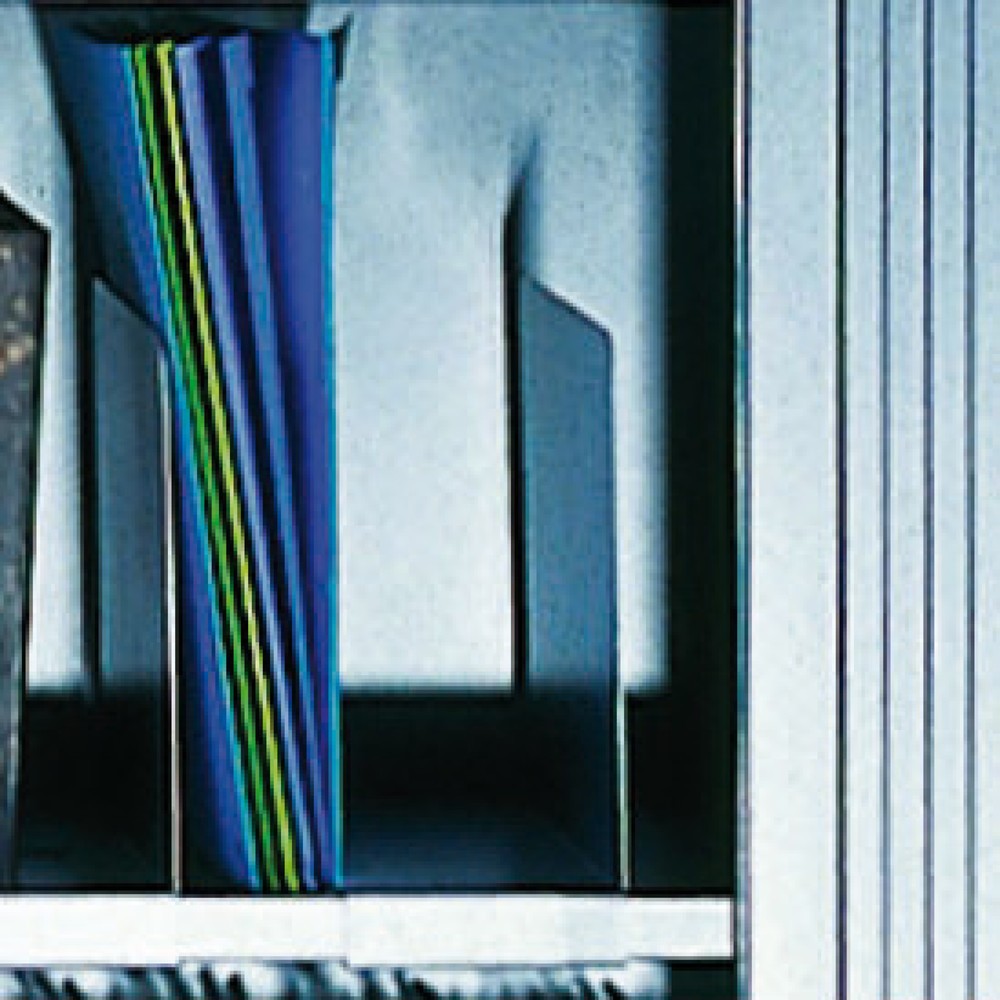 Image of  Mit stabiler 2-fach-KantungAktenstützen für Einlegeböden C+P, schwarz Aktenstützen für Einlegeböden C+P, schwarz