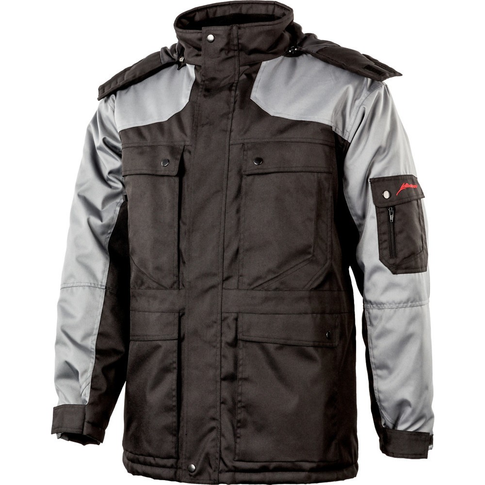 Image of  Grösse: 2XLalbatros Berufsparka NEWTON, schwarz/grau, Grösse XL albatros Berufsparka NEWTON, schwarz/grau, Grösse XL