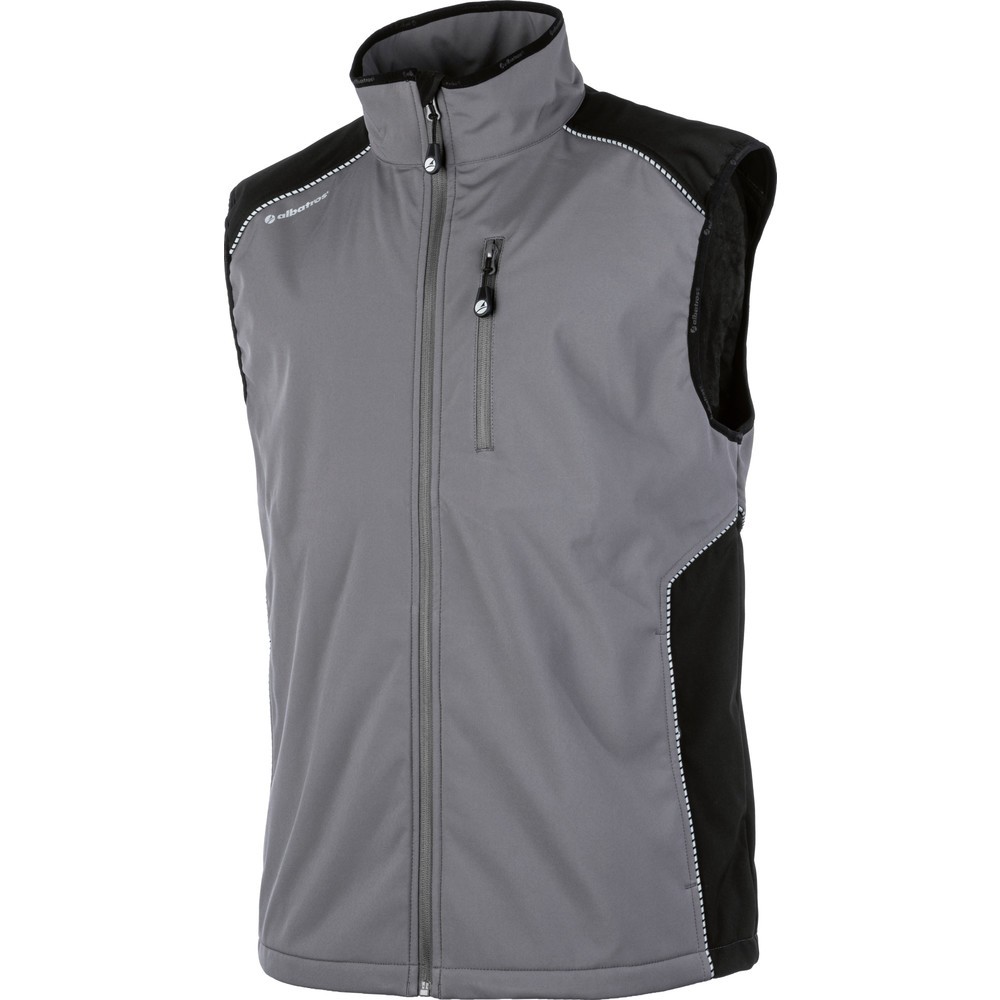 Image of  Verfügbare Grössen: S- 3XLAlbatros EXPERT 360° Softshellweste Grösse 2XL, grau/schwarz Albatros EXPERT 360° Softshellweste Grösse 2XL, grau/schwarz