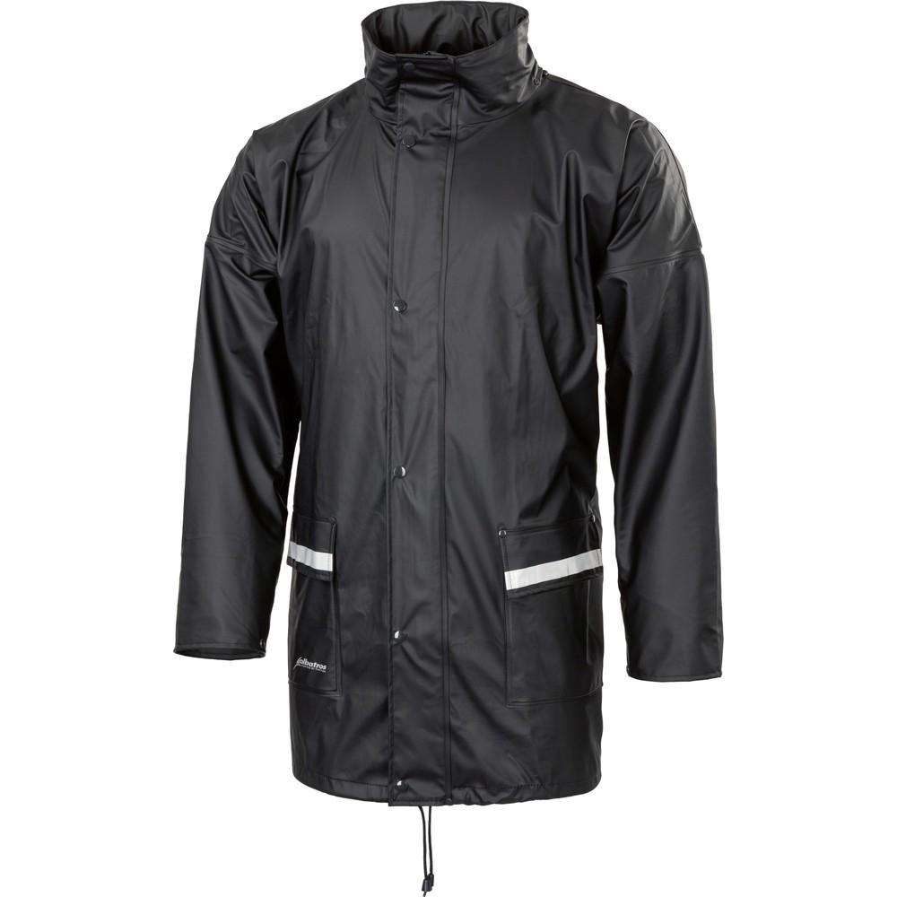 Image of  Verfügbare Grössen: S- 3XLAlbatros FORECAST JKT PU-Stretch-Regenjacke Grösse 2XL, blau Albatros FORECAST JKT PU-Stretch-Regenjacke Grösse 2XL, blau
