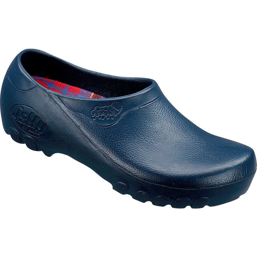 Image of Der albatros PURCEL PROFI Gartenclog aus einem hochwertigen, strapazierfähigen Polyurethan ist leicht, wasserfest und schmutzabweisend. Ein anatomisch geformtes Kork-Fussbett mit langlebigem Leder-Bezug sorgt für hohen Tragekomfort. Die selbstreinigende, 