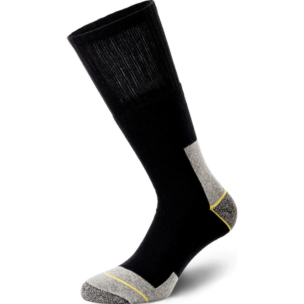 Image of Der sehr strapazierfähige Langschaft-Arbeitsstrumpf TEMPO DUO mit Polsterzonen im Bereich der Ferse, Achillessehne und Spitze, ist im Abschlussbund nicht einschnürend. Flache Nähte sorgen für hervorragenden Tragekomfort ohne Druckstellen. Der hohe Baumwol
