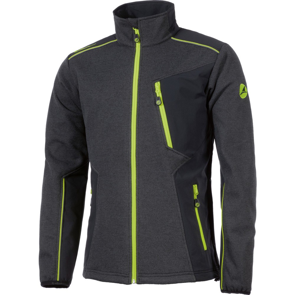 Image of  Verfügbare Grössen: S- 3XLAlbatros STRUCTURE Fleecejacke Grösse 2XL, anthrazit Albatros STRUCTURE Fleecejacke Grösse 2XL, anthrazit