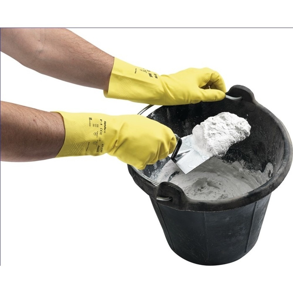 Image of  Stärke ca.: 0,35mmANSELL Chemiehandschuh AlphaTec 87-190 Gr.8,5-9 ANSELL Chemiehandschuh AlphaTec 87-190 Gr.8,5-9