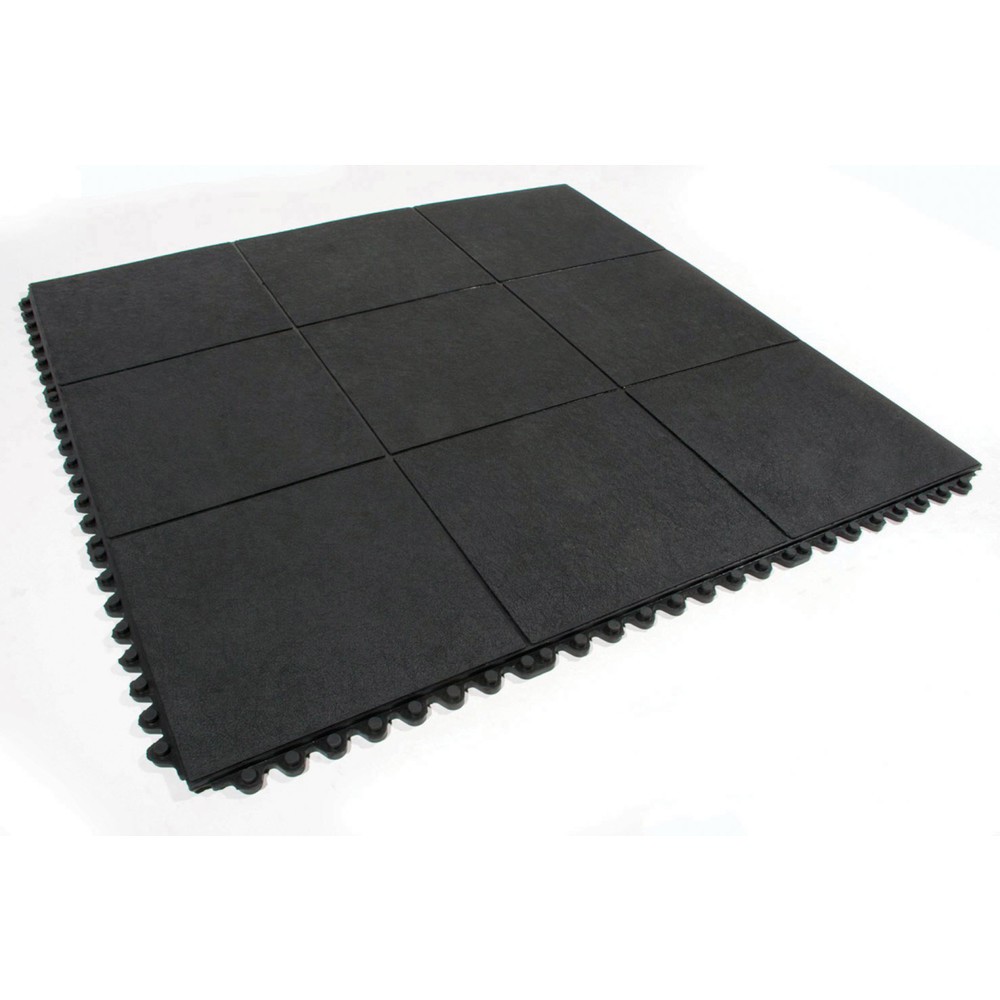 Image of  Masse (BxT): 900 x 900 mmAnti-Ermüdungsmatte Fatigue Step Solid, Nitril, BxT 900 x 900 mm Anti-Ermüdungsmatte Fatigue Step Solid, Nitril, BxT 900 x 900 mm