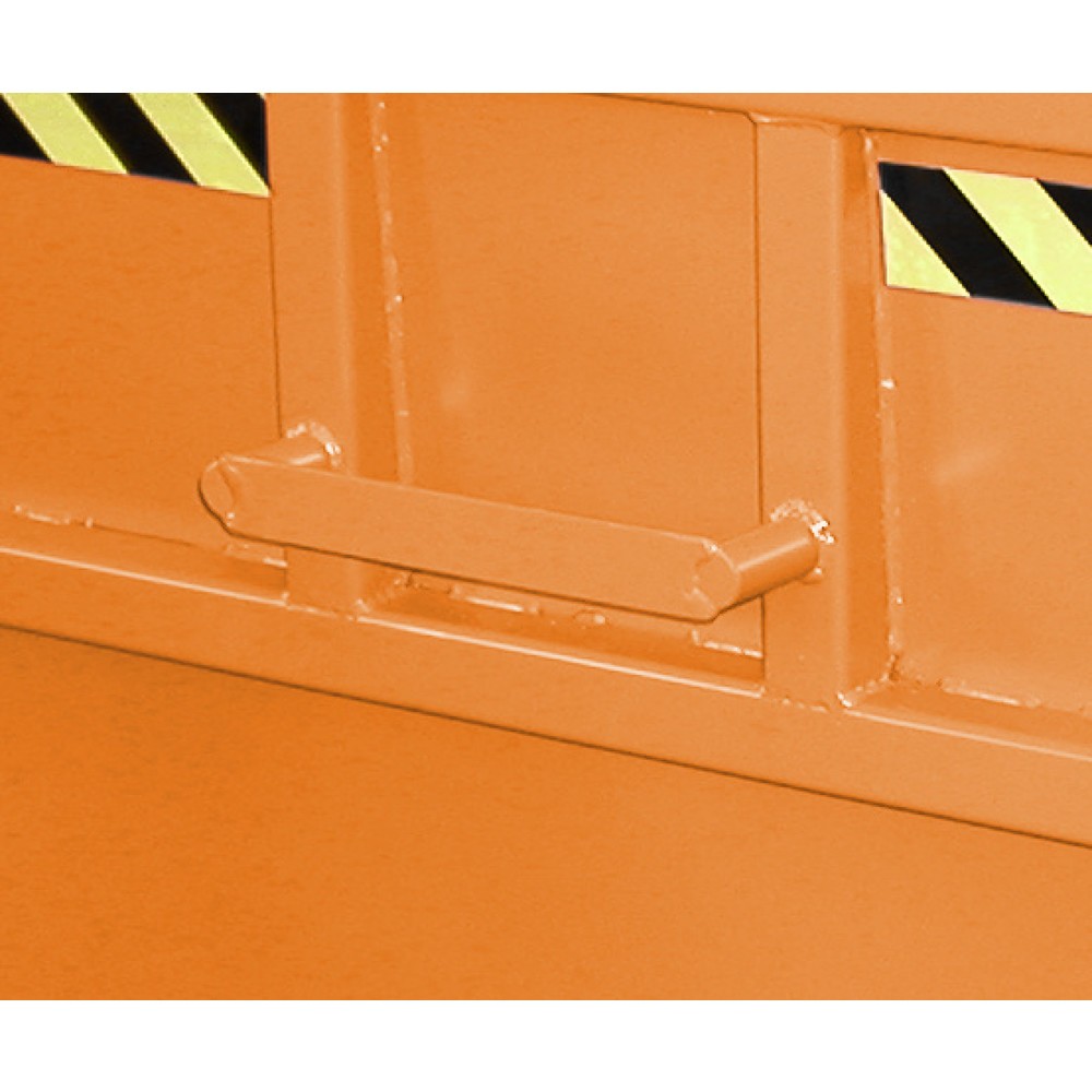 Image of  Fest verschweisst – nur zusammen mit dem Universal-Container Typ UC bestellbarAufnahme für Kipptraverse Aufnahme für Kipptraverse