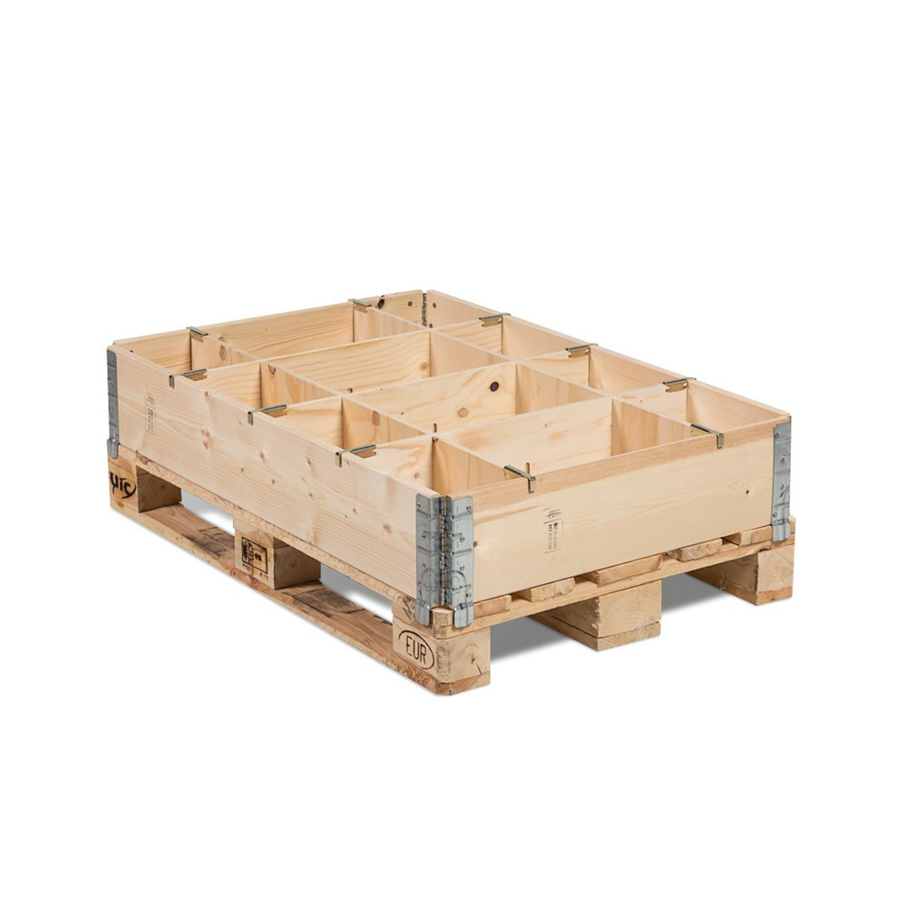 Image of  Einfaches StecksystemAufsatzrahmenteiler aus Holz, 12 Fächer Aufsatzrahmenteiler aus Holz, 12 Fächer