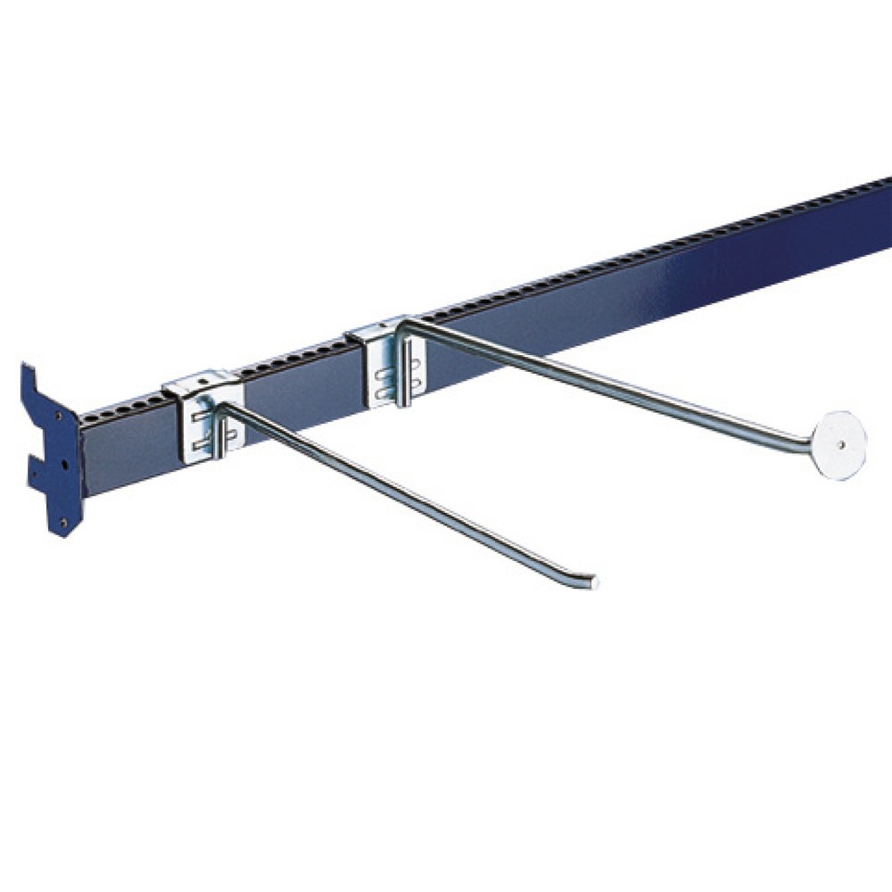 Image of  Mit AbrutschschutzAufsteckhaken für Kragarmregale META, verzinkt Aufsteckhaken für Kragarmregale META, verzinkt