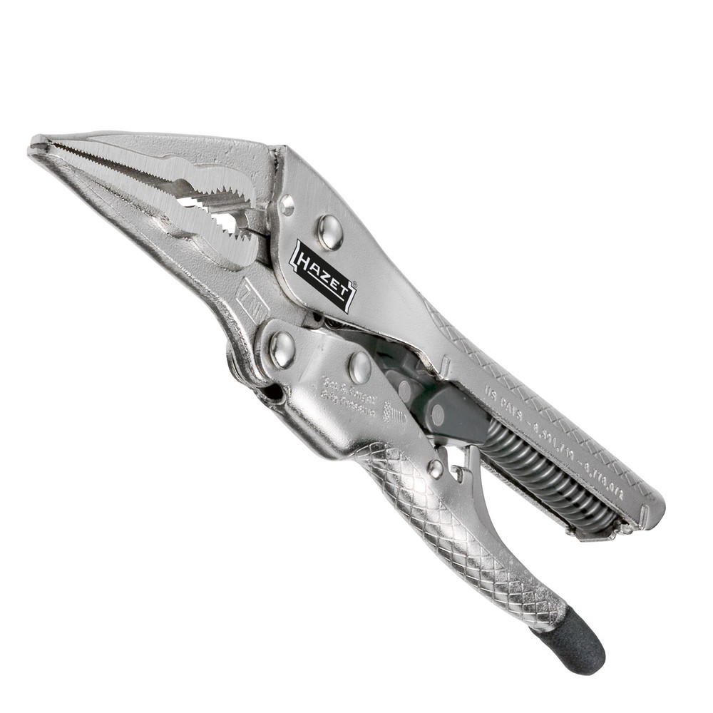 Image of  Wahlweise mit Spannbereich von 0–32 oder 0–44 mmAutomatik-Gripzange HAZET®, Spannbereich 0-44 mm, Länge 192 mm Automatik-Gripzange HAZET®, Spannbereich 0-44 mm, Länge 192 mm
