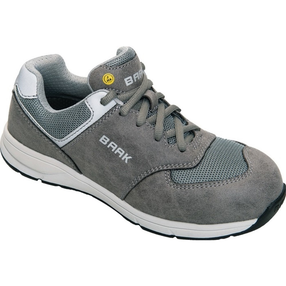 Image of  Norm: EN ISO 20345BAAK Damensicherheitsschuh Sonja, S3 SRC ESD EN ISO 20345, Grösse 36 grau, Mikrofaser/Textil BAAK Damensicherheitsschuh Sonja, S3 SRC ESD EN ISO 20345, Grösse 36 grau, Mikrofaser/Textil