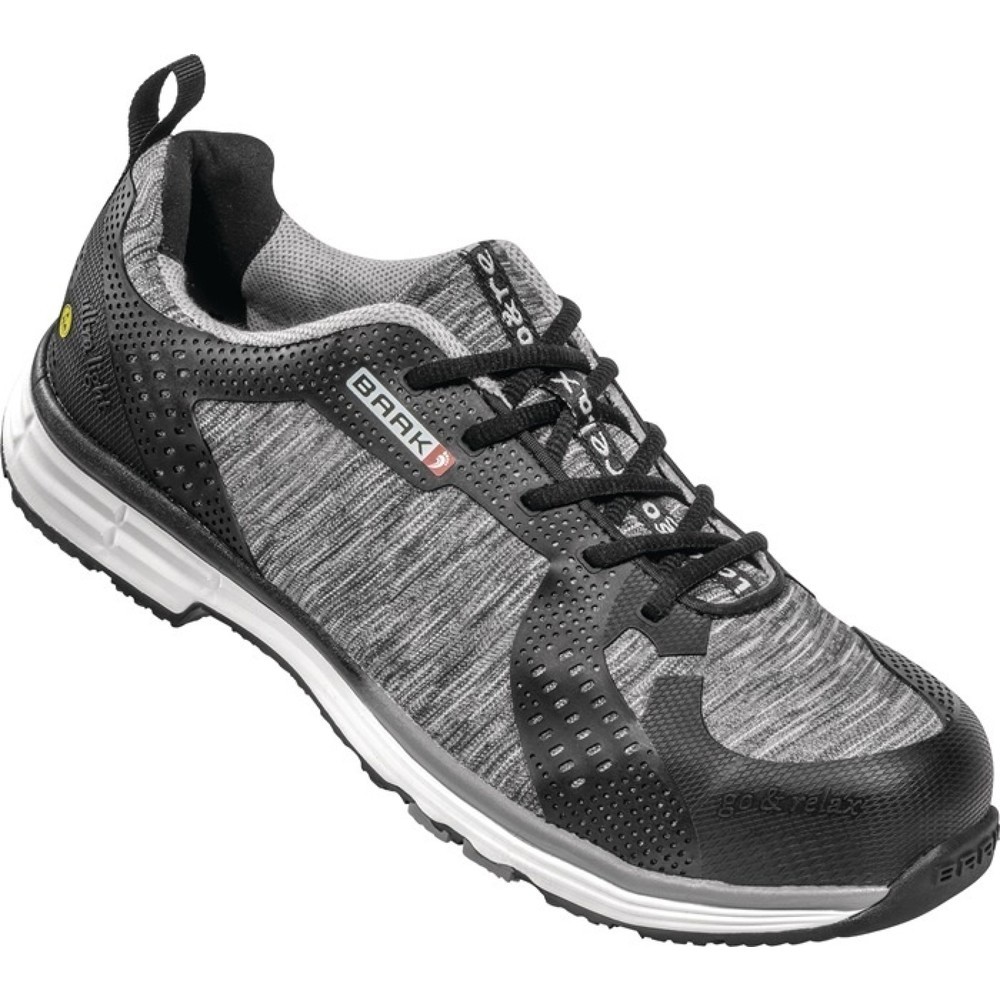 Image of  Norm: EN ISO 20345BAAK Sicherheitsschuh Conner Gr.42 grau mell. BAAK Sicherheitsschuh Conner Gr.42 grau mell.