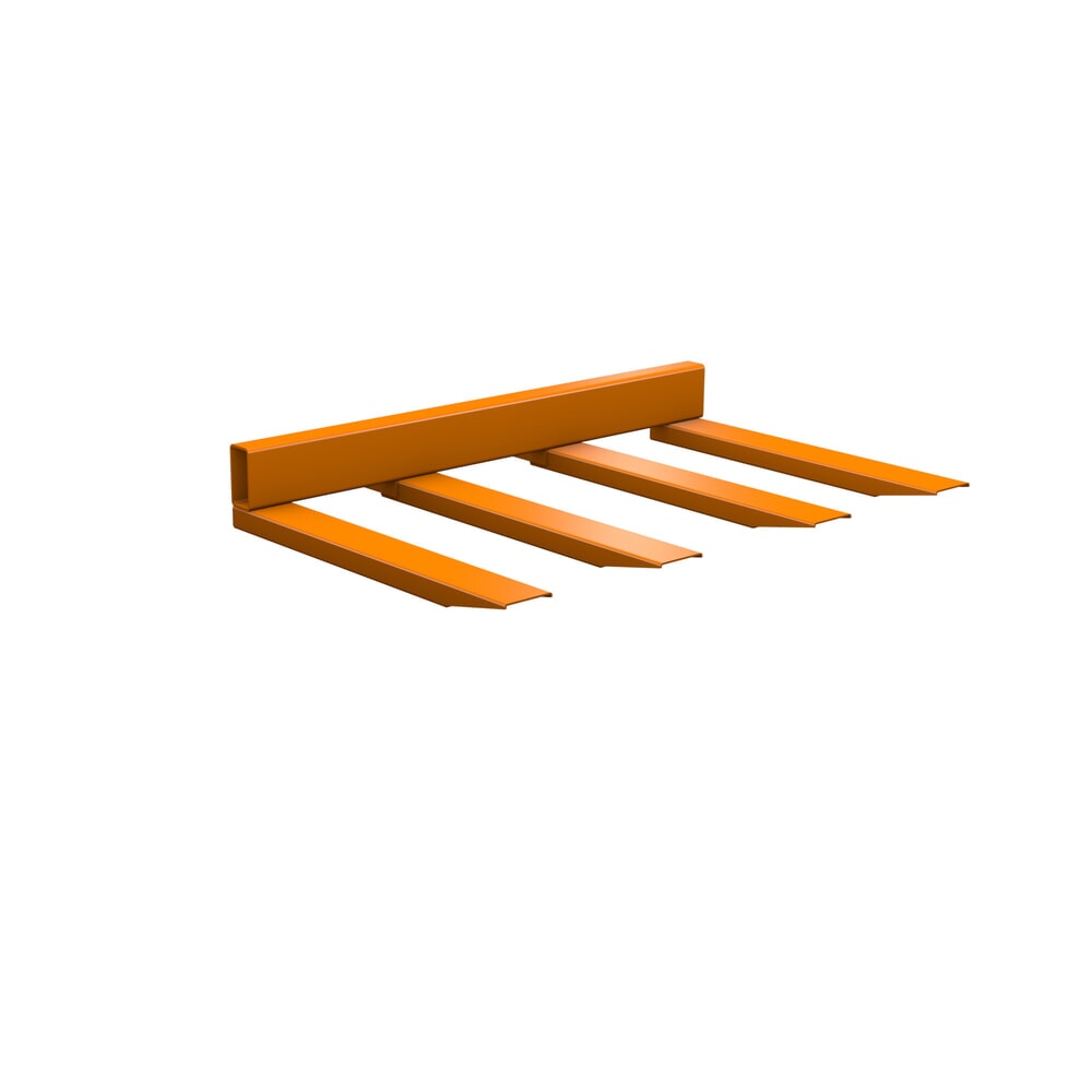 Image of Zur Erweiterung der Funktionen Ihres Gabelstaplers Die Langguttraverse, lackiert besteht aus einer stabilen Stahlkonstruktion und wurde für dauerhaften Korrosionsschutz mit einer Lackierung versehen. Die Langguttraverse erweitert die Aufnahmefähigkeit der