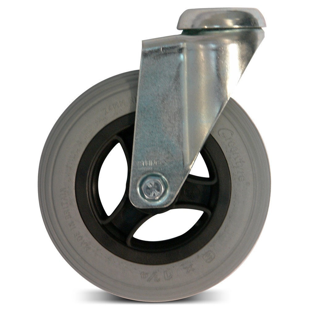 Image of  Nur zusammen mit dem mobilen Arbeitsplatz bestellbarBereifung für mobilen Arbeitsplatz Jungheinrich™, Ø 150 mm Bereifung für mobilen Arbeitsplatz Jungheinrich™, Ø 150 mm