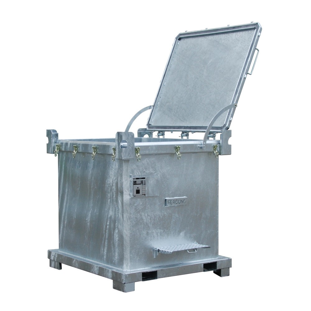 Image of Beschädigte gefährliche Güter sicher international transportieren: mit der Bergungs-Grossverpackung SAG Schadhafte Gefahrgut-Gebinde über 60 l müssen in Bergungsgrossverpackungen transportiert werden: wie z. B. in der Bergungs-Grossverpackung SAG. Die feu