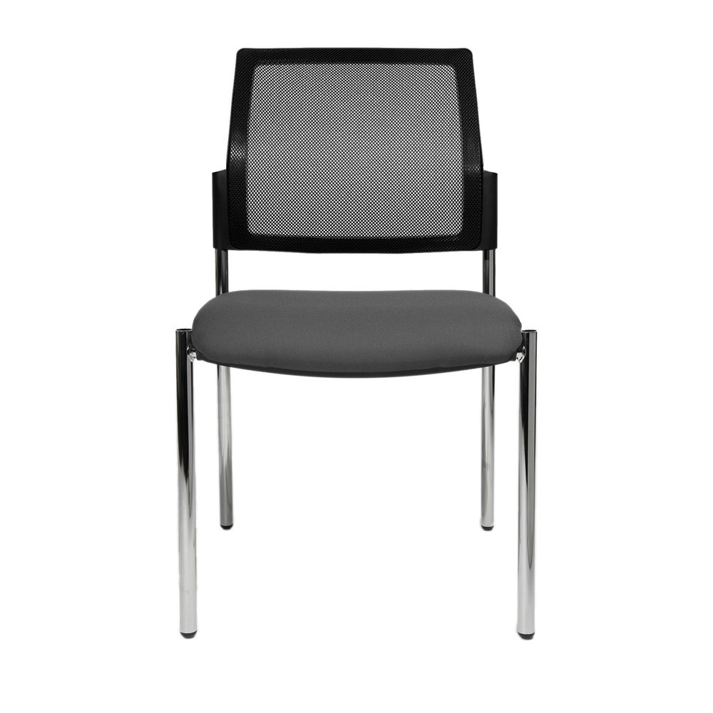 Image of Besucherstuhl Topstar® BtoB 10 mit Netz-Rückenlehne, die ergonomische Sitzgelegenheit für Ihre Gäste Ob im Wartezimmer, Ihrem Büro, in Veranstaltungsräumen oder in der Gastronomie benötigen Sie geeignete Sitzmöglichkeiten für Ihre Gäste und Besucher. Dies