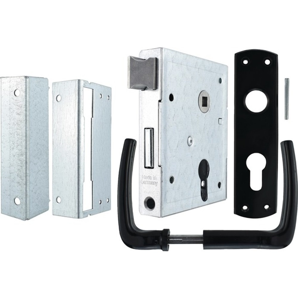 Image of  Material: StahlBEVER Universal-Kastenschloss 89 BK / PK, hebende Falle, DIN links / rechts PZ, Dornmass 60 mm BEVER Universal-Kastenschloss 89 BK / PK, hebende Falle, DIN links / rechts PZ, Dornmass 60 mm