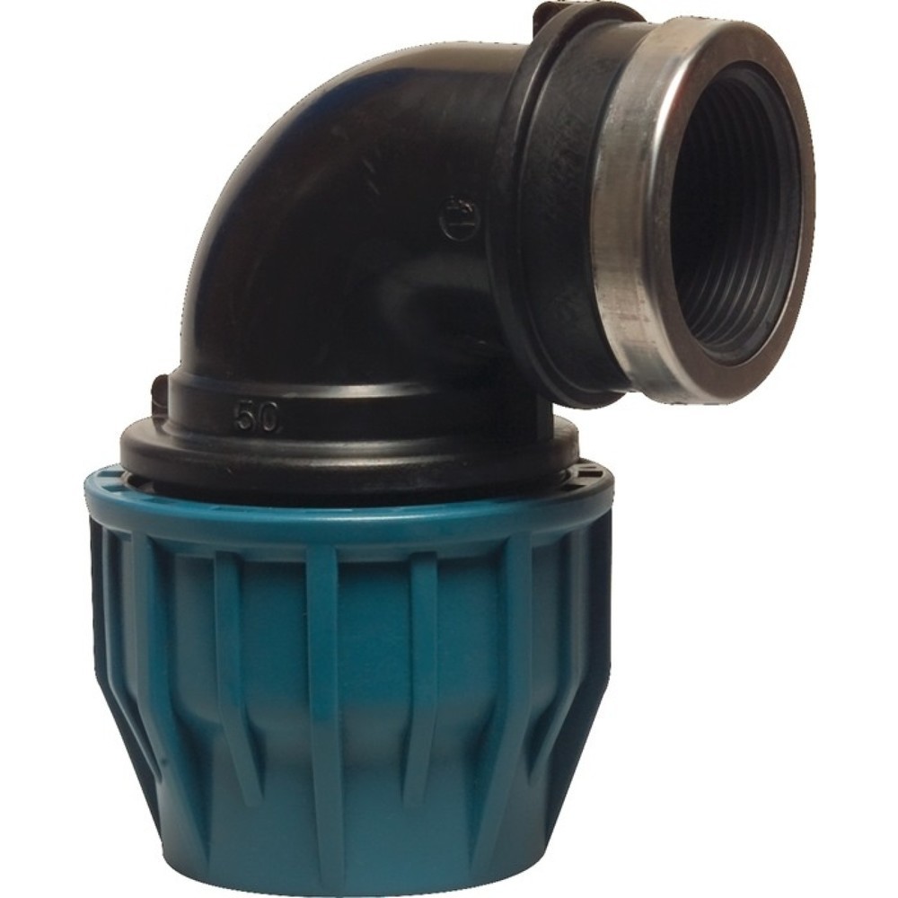 Image of  Farbe: schwarz/blauBEVO Winkel Jason, 16 bar, 20 mm x 1/2 ″, Klemm x Innengewinde BEVO Winkel Jason, 16 bar, 20 mm x 1/2 ″, Klemm x Innengewinde