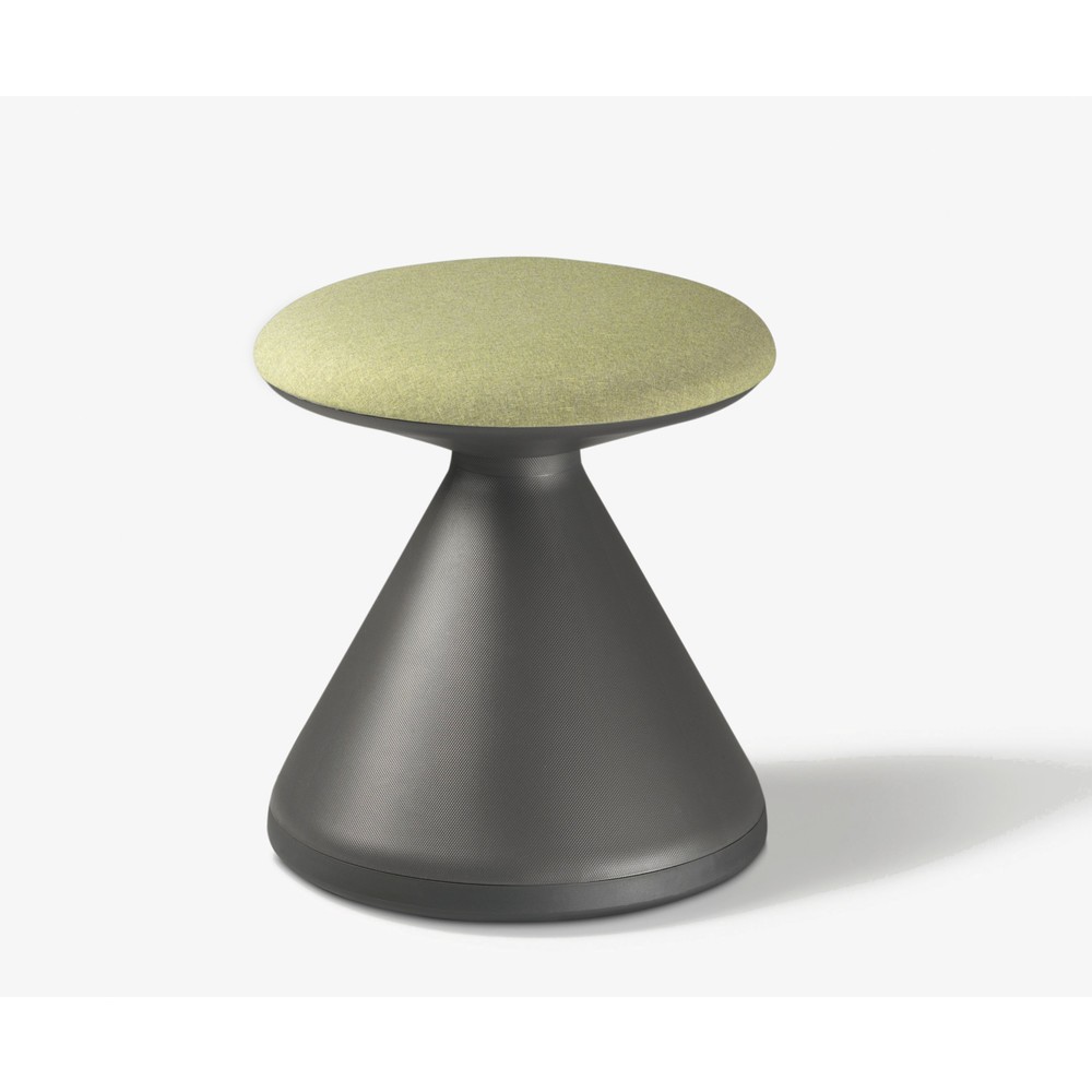 Image of  In verschiedenen Stofffarben erhältlichBISLEY Hocker Fungus, drehbarer Polstersitz, grün BISLEY Hocker Fungus, drehbarer Polstersitz, grün