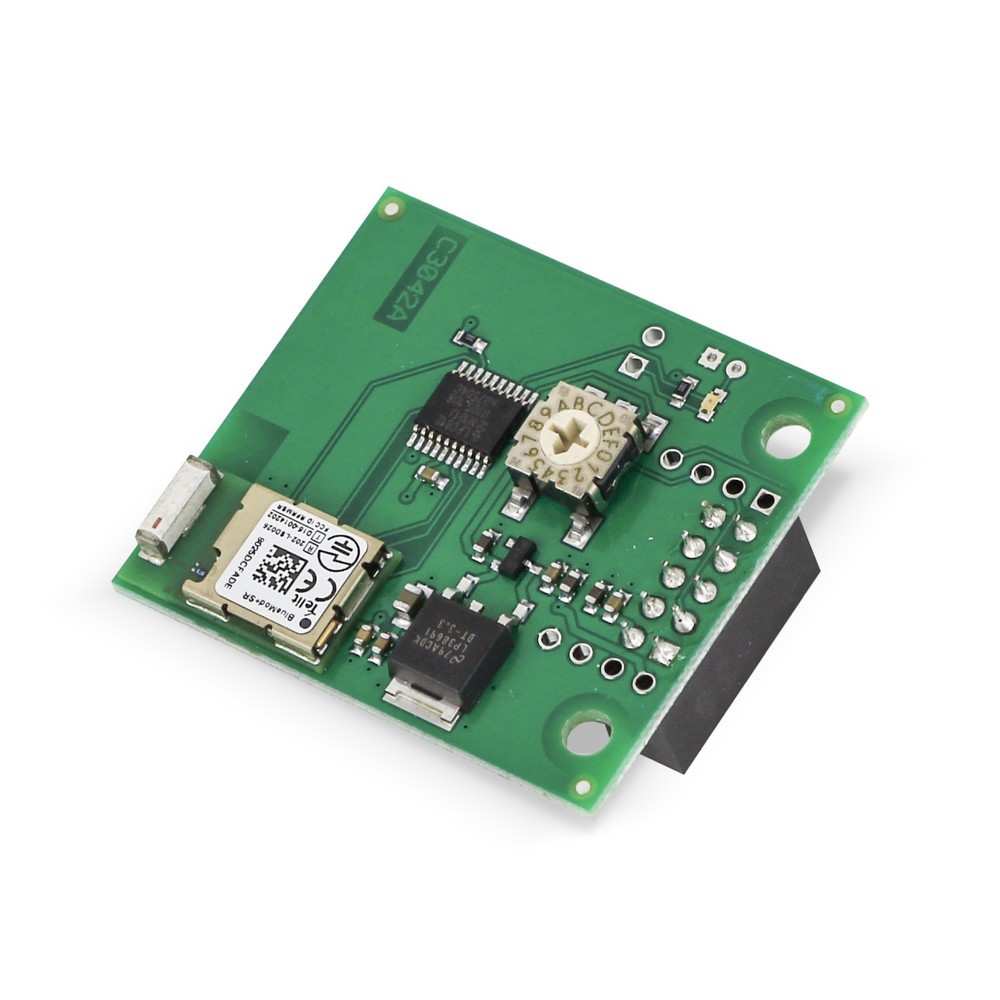 Image of  Max. Übertragungsreichweite ca. 10 mBluetooth Ausgang für Wiege-Hubwagen Ameise® PTM 2.0 PRO+/Touch Bluetooth Ausgang für Wiege-Hubwagen Ameise® PTM 2.0 PRO+/Touch