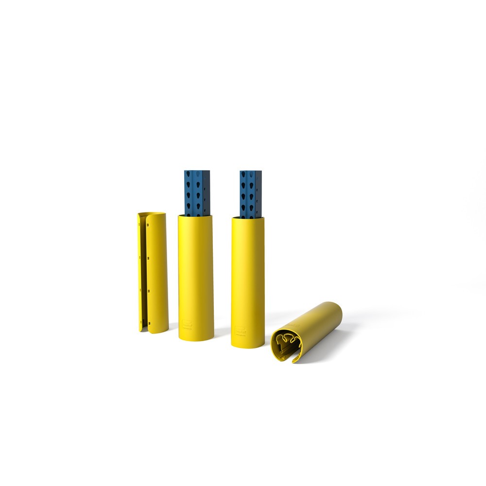 Image of Ein Schutz für alle Regale: der universell einsetzbare BOPLAN® Regalanfahrschutz RackBull Egal welches Regal in Ihrem Lager steht: Mit dem BOPLAN® Regalanfahrschutz RackBull schützen Sie ab sofort sämtliche Regalstützen vor Karambolagen durch Flurförderze