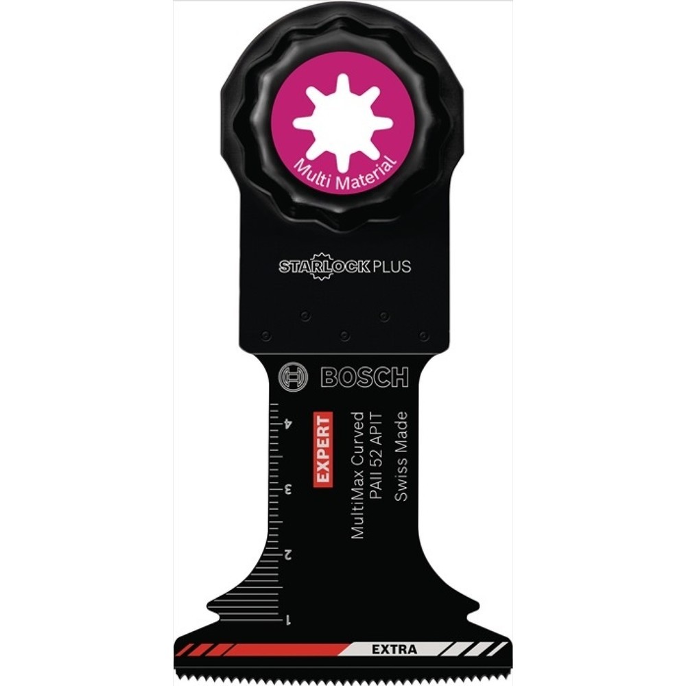Image of  Starlock Aufnahme für maximale Kraftübertragung und bequemen KlingenwechselBOSCH Tauchsägeblatt PAII 52 APIT, Starlock Plus, Breite 32 mm Eintauchtiefe 50 mm 1 Stück BOSCH Tauchsägeblatt PAII 52 APIT, Starlock Plus, Breite 32 mm Eintauchtiefe 50 mm 1 Stü