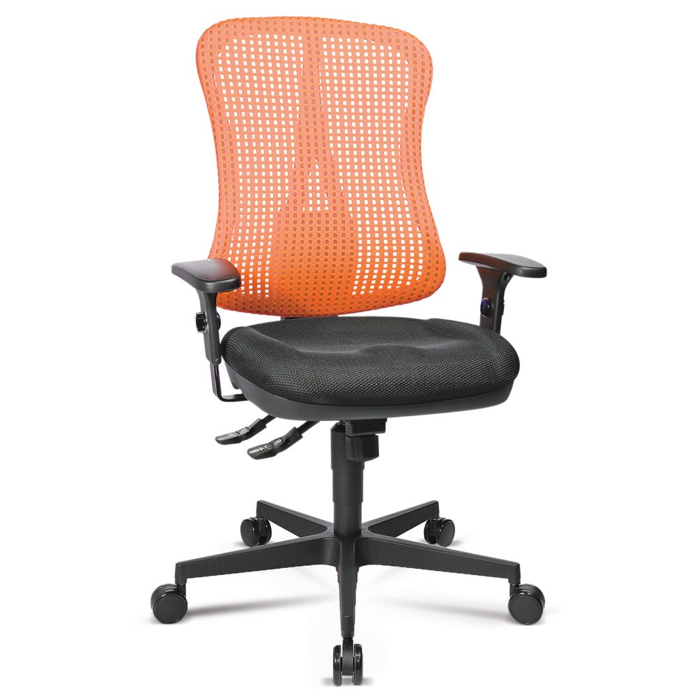 Image of Der Bürostuhl für eine körperfreundliche Sitzhaltung Wenn langes Sitzen bei Ihrer Arbeit alltäglich ist, sind die richtigen Bürostühle enorm wichtig, denn diese unterstützen Sie bei einer gesunden Körperhaltung. Der Bürodrehstuhl Head Point SY sorgt mit s