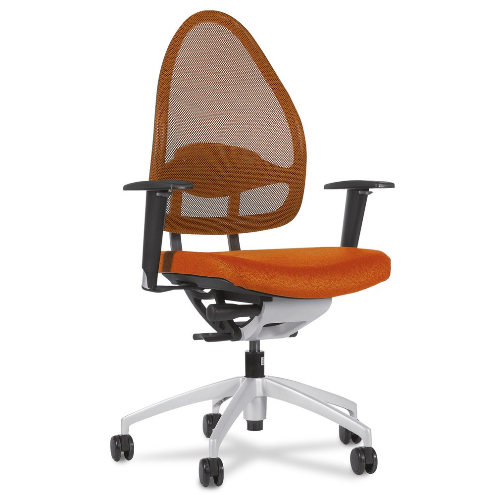 Image of Bürostuhl mit Kopfstütze individuell an Körpergrösse anpassbar Wer seiner Arbeit überwiegend sitzend nachgeht, ist auf einen Bürostuhl mit ergonomisch geformter Lehne angewiesen. Denn diese entlastet den Rücken und ermöglicht eine gesunde Sitzhaltung. Der