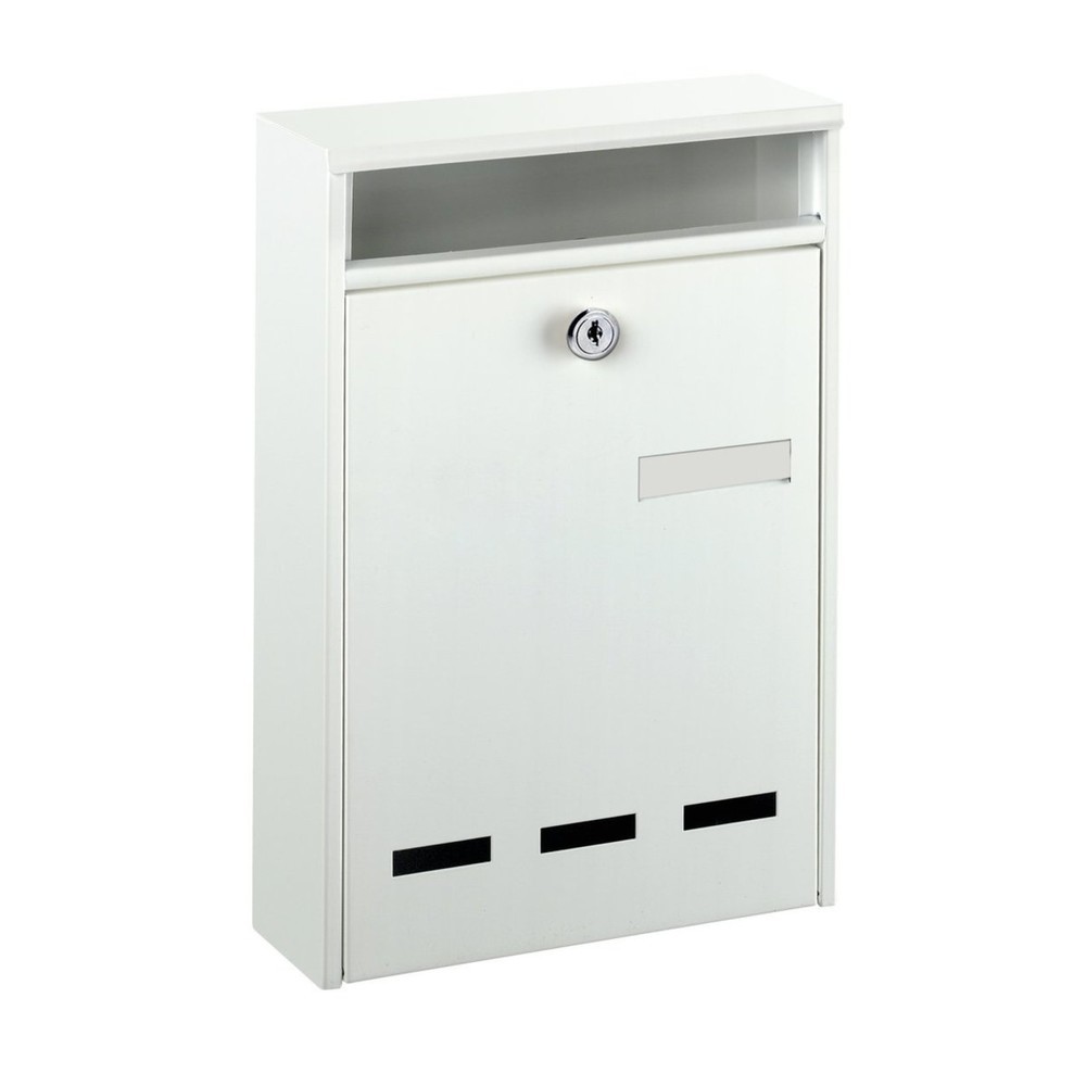 Image of  Einwurf (B x H): 185 x 35 mmBURG-WÄCHTER Anlagen-Briefkasten Wismar 771 W BURG-WÄCHTER Anlagen-Briefkasten Wismar 771 W