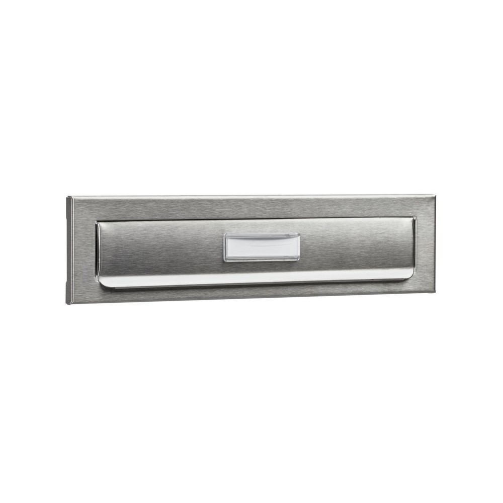 Image of  Erforderliche Öffnung: Höhe: 45-55 mm Breite 235-240 mmBURG-WÄCHTER Aussen-Einwurfblende Porta 791 Ni SB BURG-WÄCHTER Aussen-Einwurfblende Porta 791 Ni SB