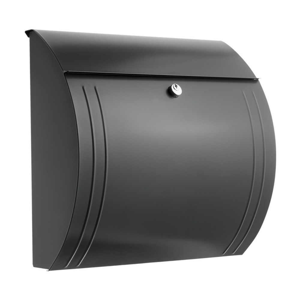 Image of  Einwurf (B x H): 325 x 33 mmBURG-WÄCHTER Stahlblech-Briefkasten Modena 857 ANT BURG-WÄCHTER Stahlblech-Briefkasten Modena 857 ANT