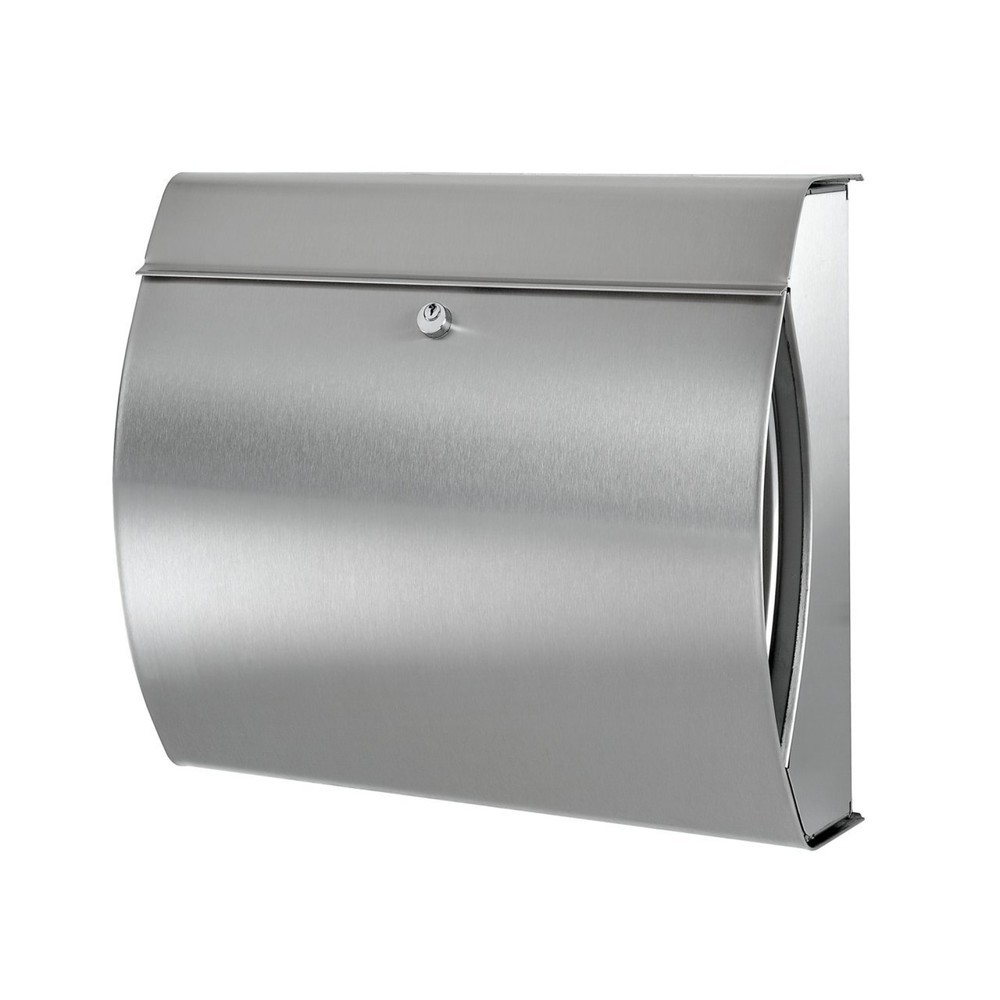 Image of  Einwurf (B x H): 335 x 30 mmBURG-WÄCHTER Edelstahl-Briefkasten Verona 3844 Ni BURG-WÄCHTER Edelstahl-Briefkasten Verona 3844 Ni