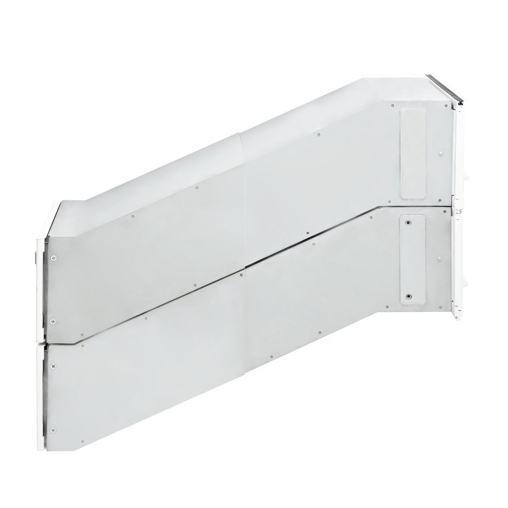 Image of  Verzinkter Stahl mit weiss lackierter EntnahmetürBURG-WÄCHTER Durchwurfbriefkasten Kasten 795 BURG-WÄCHTER Durchwurfbriefkasten Kasten 795