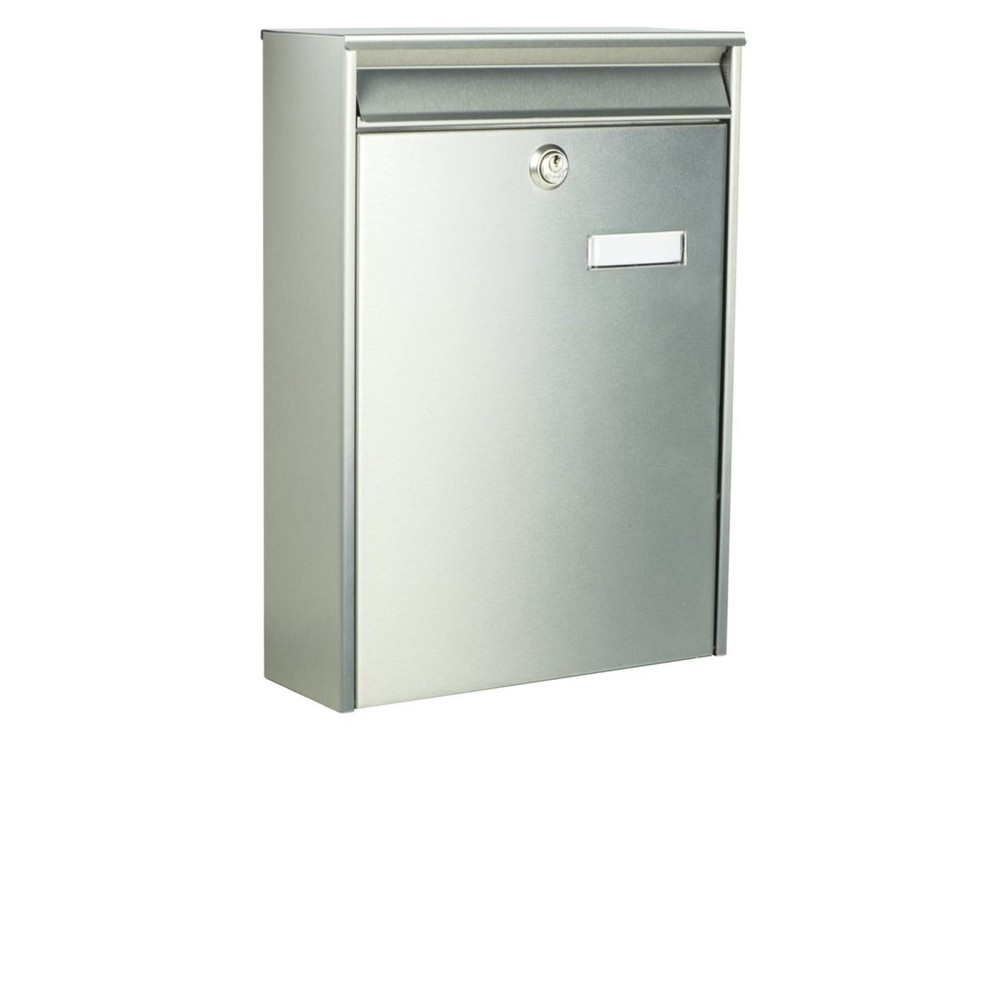 Image of  Einwurf (B x H): 252 x 33 mmBURG-WÄCHTER Edelstahl-Briefkasten Berlin 3777 Ni BURG-WÄCHTER Edelstahl-Briefkasten Berlin 3777 Ni