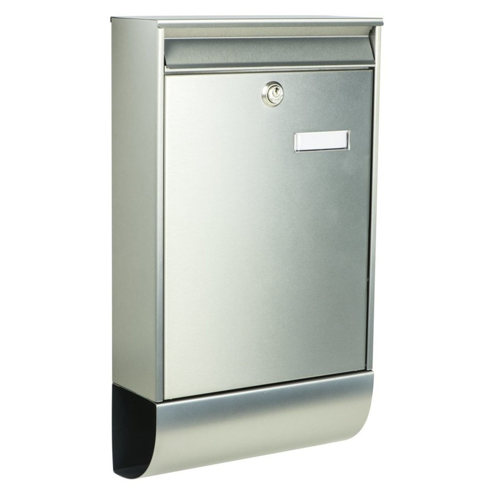 Image of  Einwurf (B x H): 252 x 33 mmBURG-WÄCHTER Edelstahl-Briefkasten Berlin-Set 37770 Ni BURG-WÄCHTER Edelstahl-Briefkasten Berlin-Set 37770 Ni