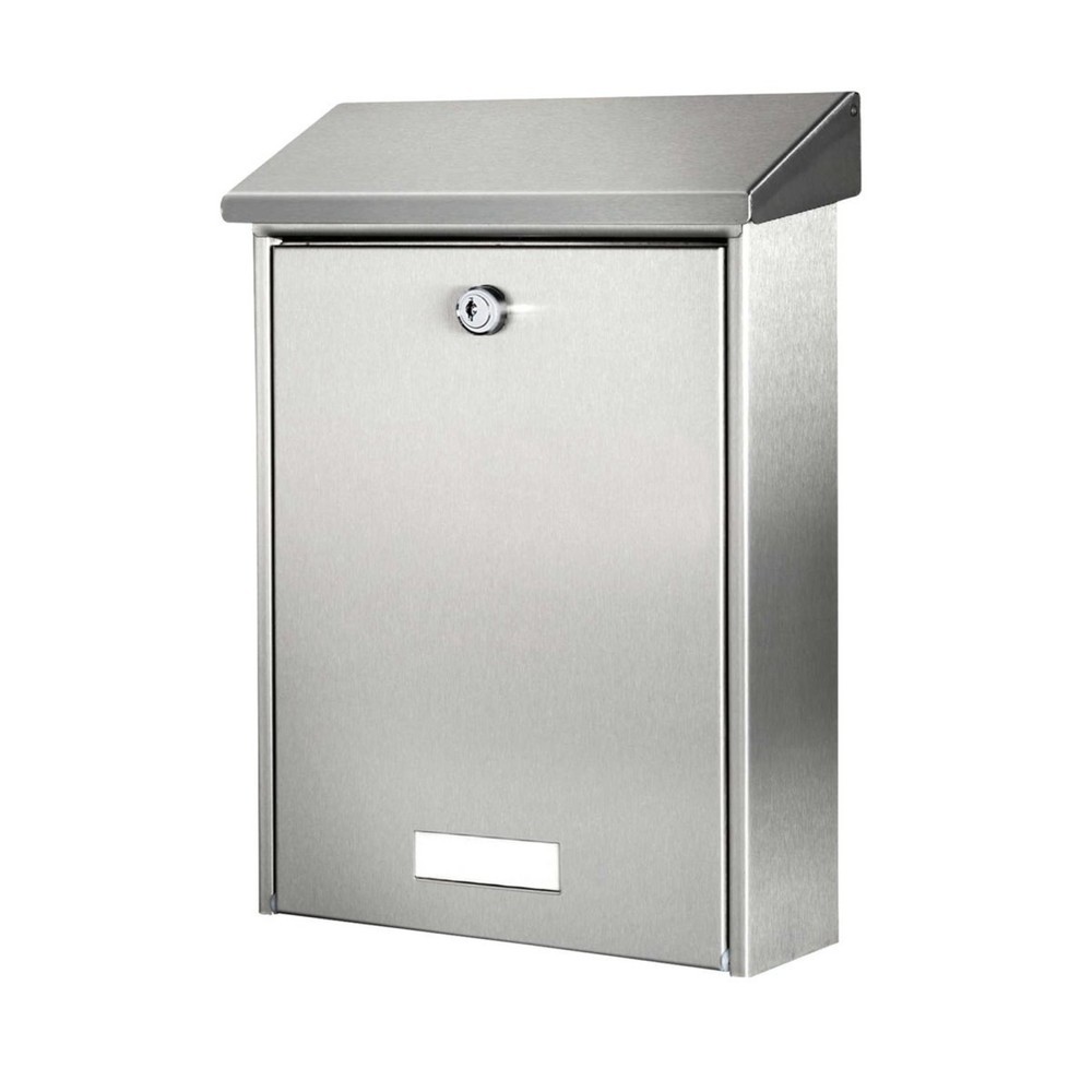 Image of  Einwurf (B x H): 190 x 30 mmBURG-WÄCHTER Edelstahl-Briefkasten Hannover 3861 Ni BURG-WÄCHTER Edelstahl-Briefkasten Hannover 3861 Ni