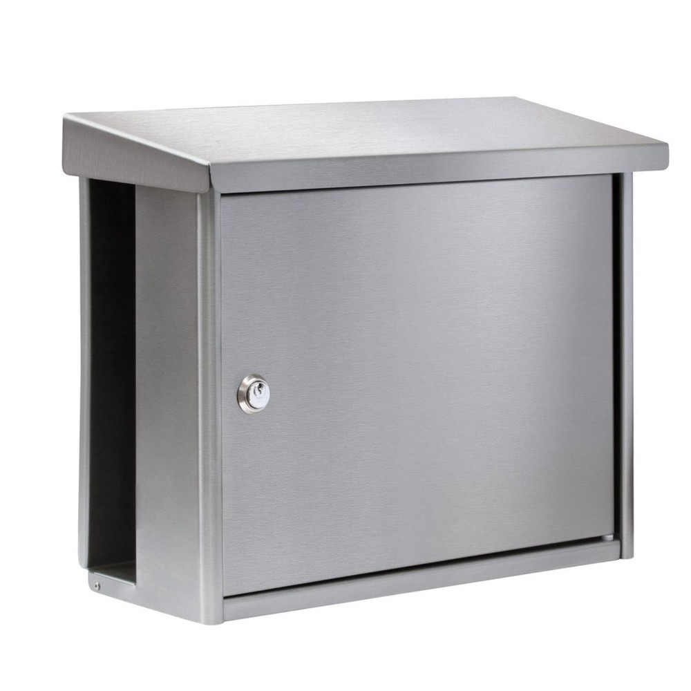 Image of  Einwurf (B x H): 334 x 33 mmBURG-WÄCHTER Edelstahl-Briefkasten Hanseatic 3816 Ni BURG-WÄCHTER Edelstahl-Briefkasten Hanseatic 3816 Ni