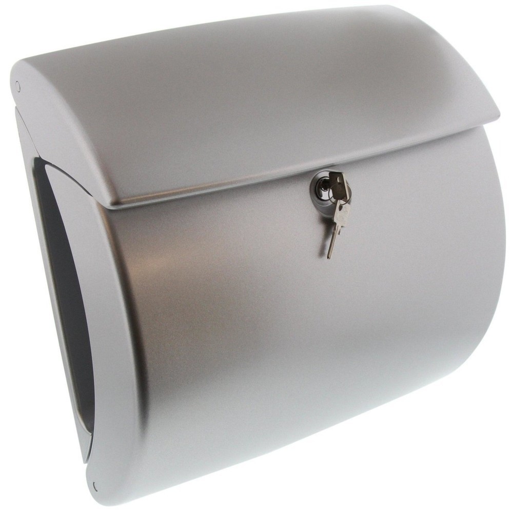 Image of  Einwurf (B x H): 325 x 34 mmBURG-WÄCHTER Kunststoff-Briefkasten Kiel 886 Si BURG-WÄCHTER Kunststoff-Briefkasten Kiel 886 Si