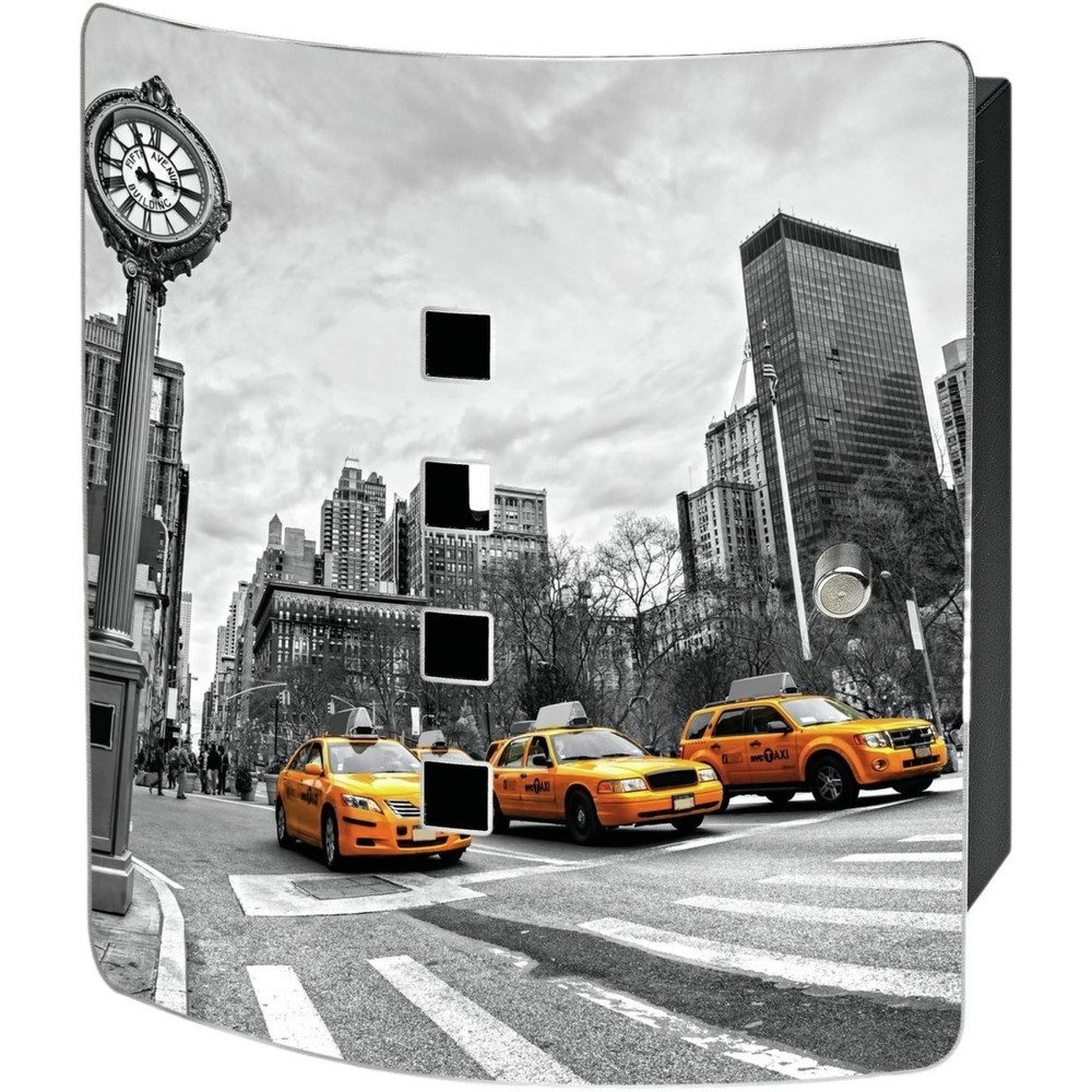 Image of  Hakenabstand: 33 mmBURG-WÄCHTER Motiv Schlüsselbox 6204/10 Ni Manhattan BURG-WÄCHTER Motiv Schlüsselbox 6204/10 Ni Manhattan