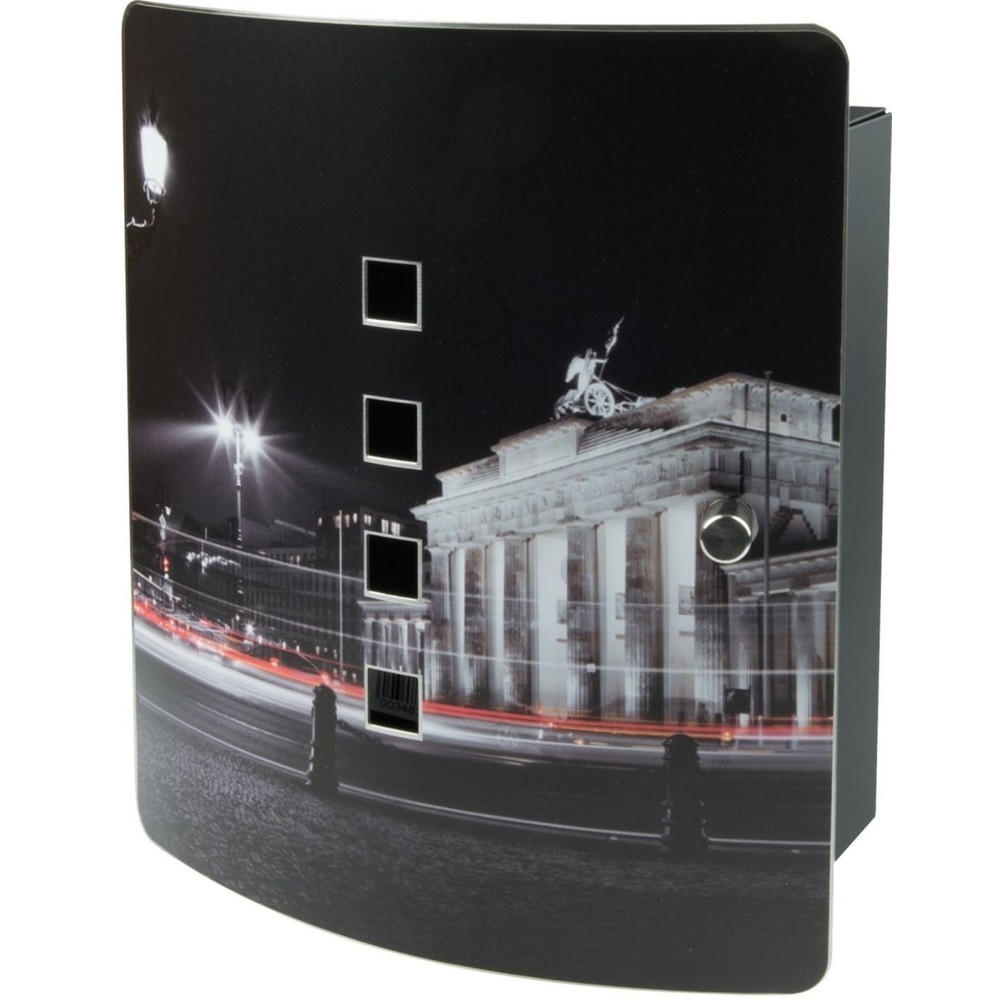 Image of  Hakenabstand: 33 mmBURG-WÄCHTER Motiv Schlüsselbox 6204/10 Ni Berlin Nacht BURG-WÄCHTER Motiv Schlüsselbox 6204/10 Ni Berlin Nacht
