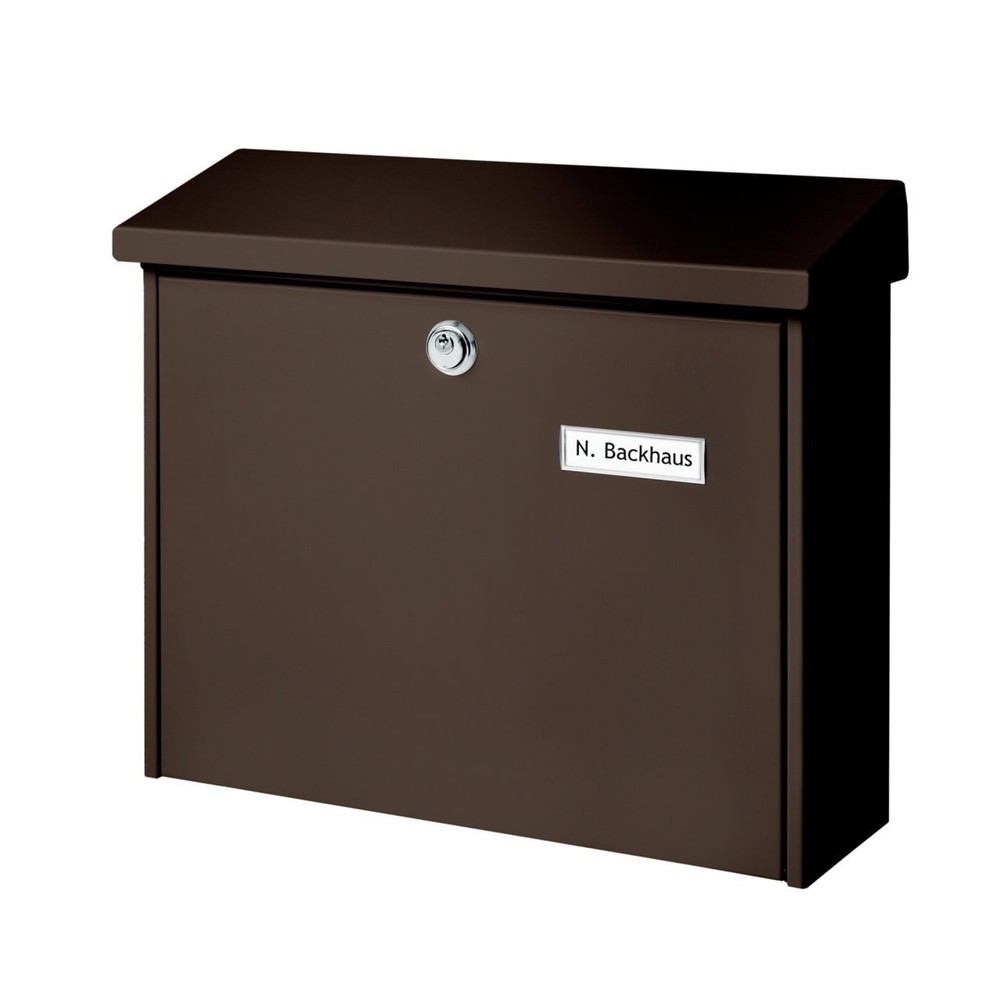 Image of  Einwurf (B x H): 185 x 35 mmBURG-WÄCHTER Stahlblech-Briefkasten Amsterdam 867 BR BURG-WÄCHTER Stahlblech-Briefkasten Amsterdam 867 BR