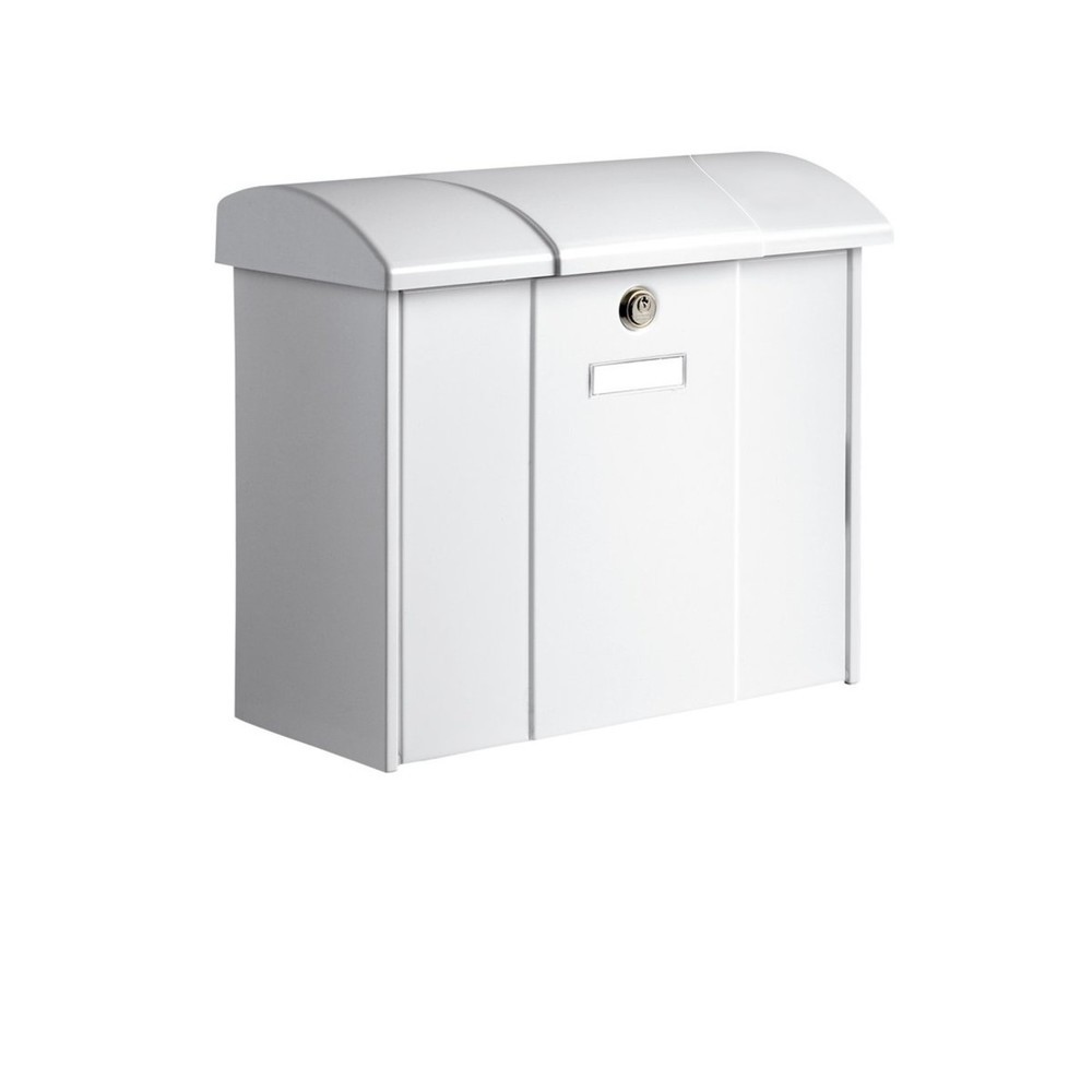 Image of  Einwurf (B x H: 332 x 32 mm)BURG-WÄCHTER Stahlblech-Briefkasten Olymp 916 W BURG-WÄCHTER Stahlblech-Briefkasten Olymp 916 W