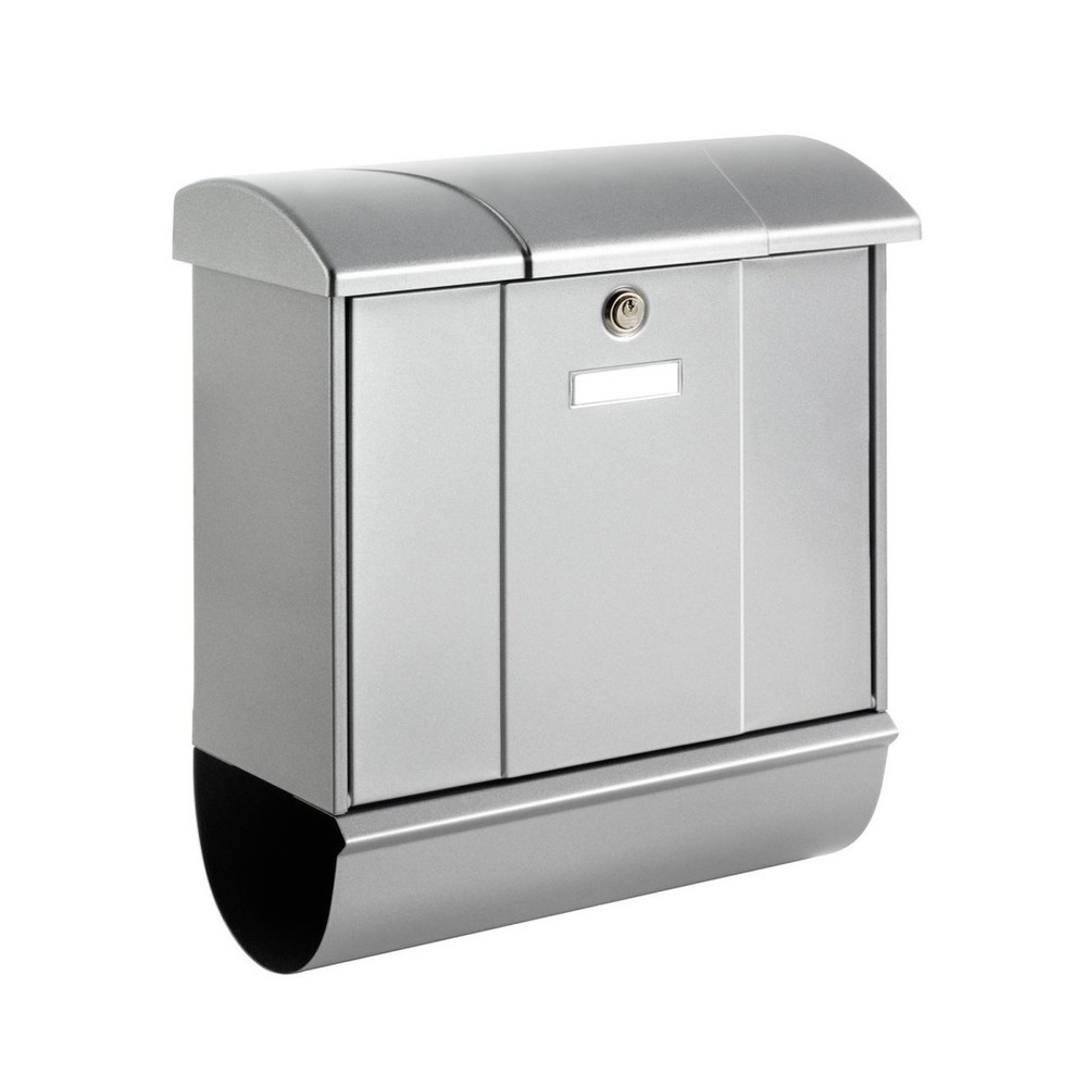 Image of  Einwurf (B x H: 332 x 32 mm)BURG-WÄCHTER Stahlblech-Briefkastenset Olymp Set 91600 Si BURG-WÄCHTER Stahlblech-Briefkastenset Olymp Set 91600 Si