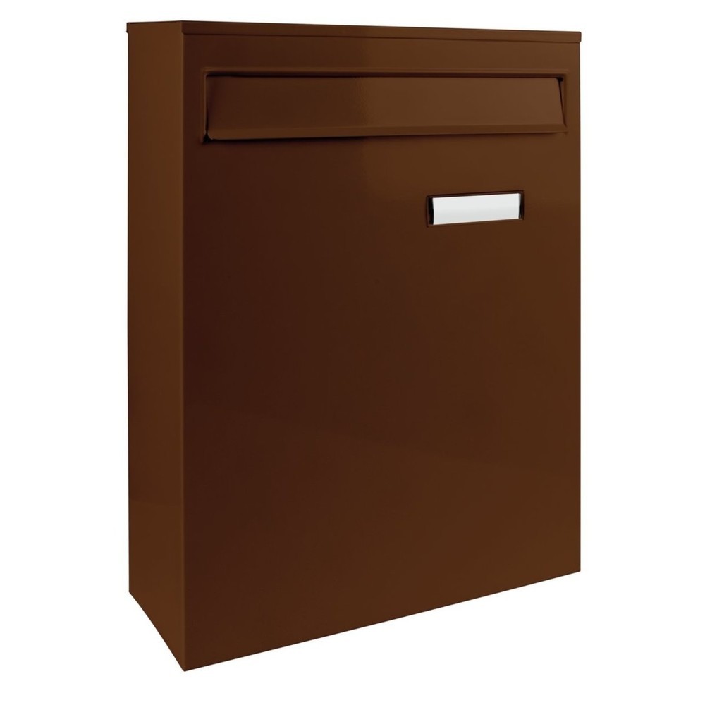 Image of  Einwurf (B x H): 252 x 30 mmBURG-WÄCHTER Zaunbriefkasten Leipzig 778 BR BURG-WÄCHTER Zaunbriefkasten Leipzig 778 BR