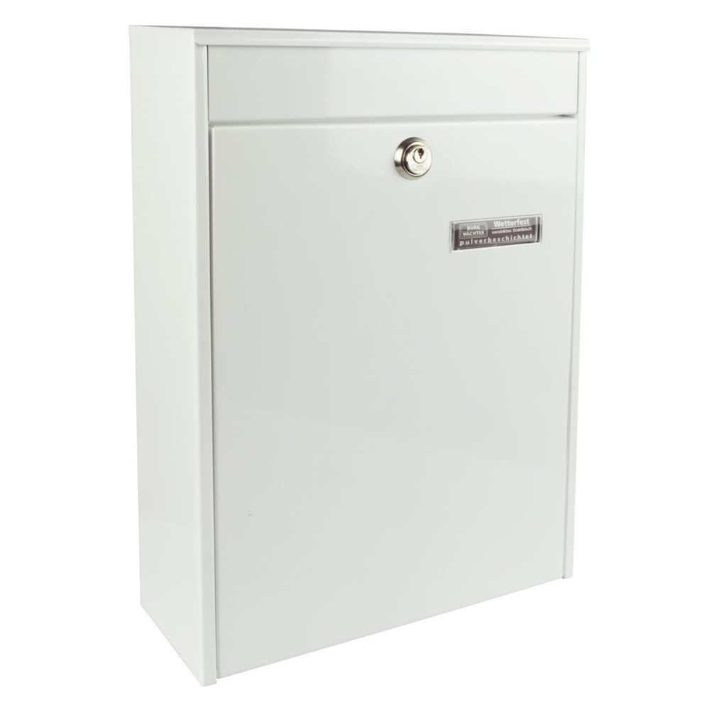 Image of  Einwurf (B x H): 252 x 30 mmBURG-WÄCHTER Zaunbriefkasten Leipzig 778 W BURG-WÄCHTER Zaunbriefkasten Leipzig 778 W