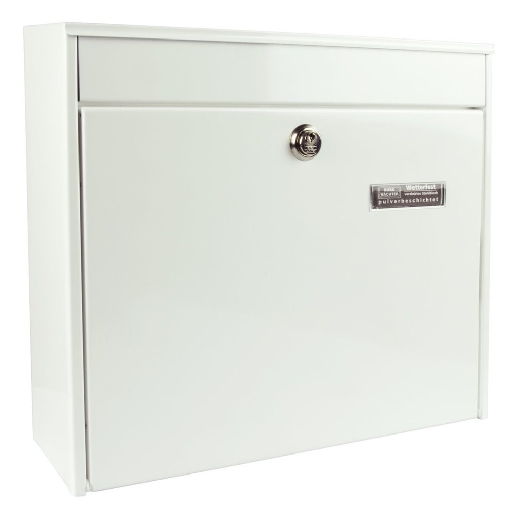 Image of  Einwurf (B x H: 333 x 34 mm)BURG-WÄCHTER Zaunbriefkasten Potsdam 878 W BURG-WÄCHTER Zaunbriefkasten Potsdam 878 W